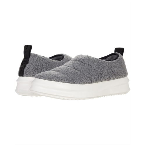 Karl Lagerfeld Paris Quilted Curly Sherpa Lined Slipper Sneaker