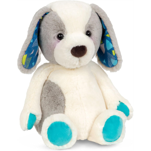 B. toys- B. softies- 12 Plush Dog- Huggable Dog Stuffed Animal Toy - Soft & Cuddly Plush Puppy - Washable - Newborns, Toddlers, Kids- Happy Hues- Candy Pup- 0 months +