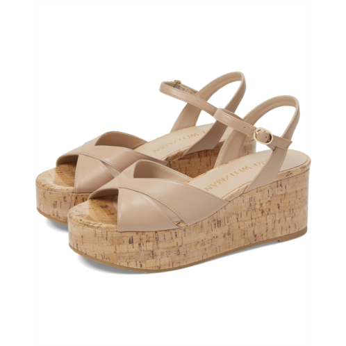 Womens Stuart Weitzman Carmen Midi Wedge