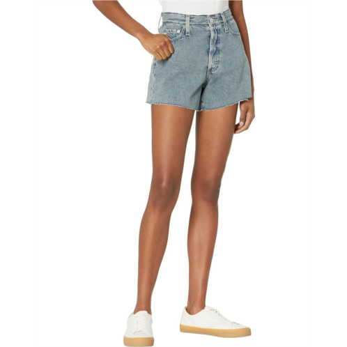 AG Jeans Alexxis High-Rise Vintage Shorts in Bourbon St.