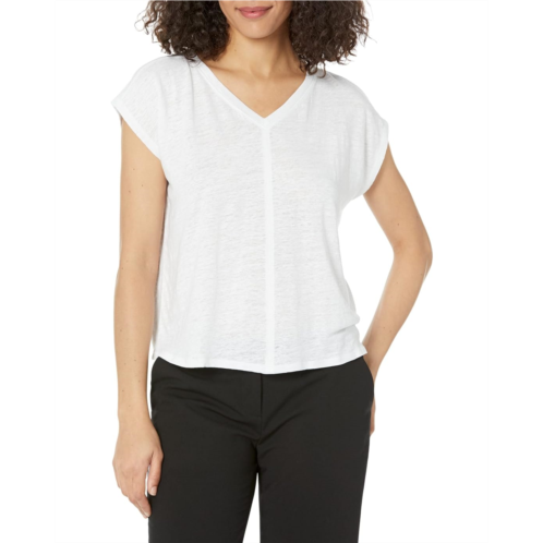 Eileen Fisher V-Neck Square Tee