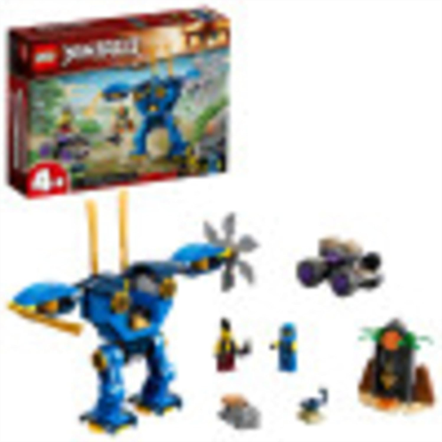 LEGO NINJAGO Legacy Jays Electro Mech 71740 Ninja Toy Building Kit Featuring Collectible Minifigures; Great Gift for Kids Aged 4 and Up Who Love Imaginative Toys, New 2021 (106 Pi