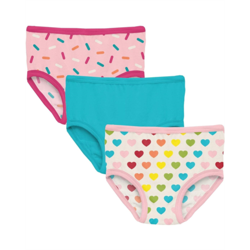 Kickee Pants Kids Print Underwear Set 3-Pack (Big Kids)