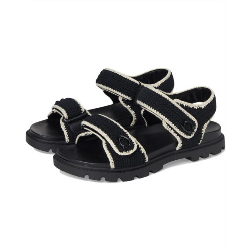 Womens COACH Brynn Crochet Sandals