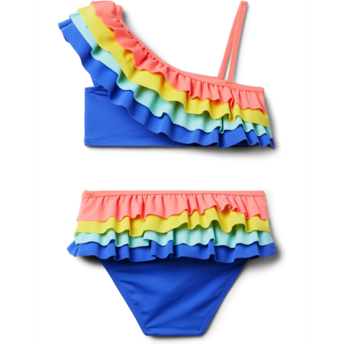 Janie and Jack Ruffle Two Piece Swimsuit (Toddler/Little Kids/Big Kids)
