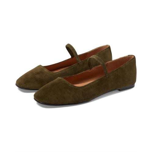 Womens Madewell The Greta Ballet Flat In Suede