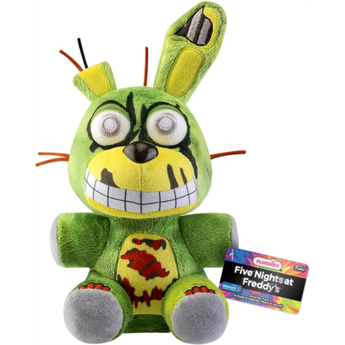 Funko Plush: Five Nights at Freddys (FNAF) Tiedye - Springtrap - Collectable Soft Toy - Birthday Gift Idea - Official Merchandise - Stuffed and Girlfriends