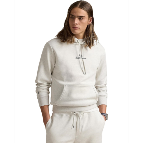 Mens Polo Ralph Lauren Logo Double-Knit Hoodie