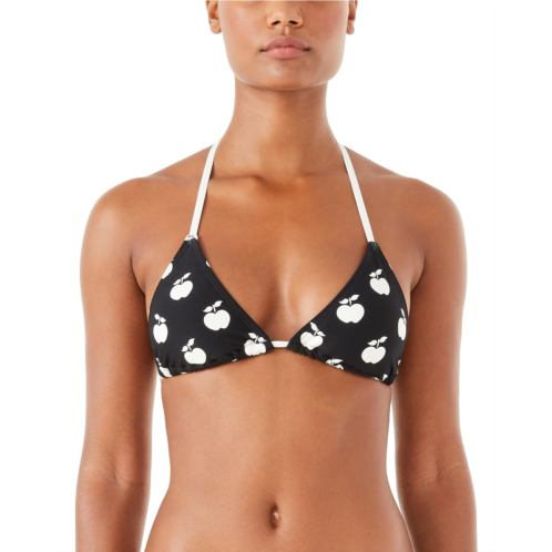 Kate Spade New York Apple Toss Triangle Bikini Top