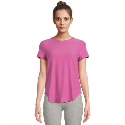 Womens Beyond Yoga Featherweight On The Down Low Tee