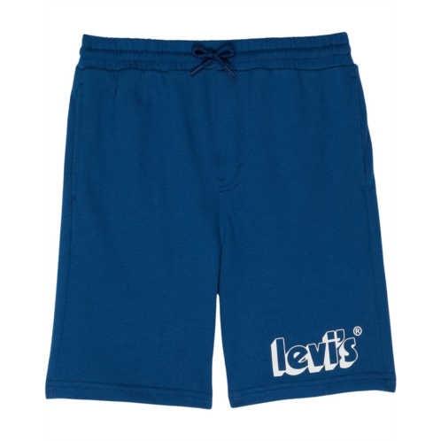 Levi  s Kids Soft Knit Jogger Shorts (Big Kids)