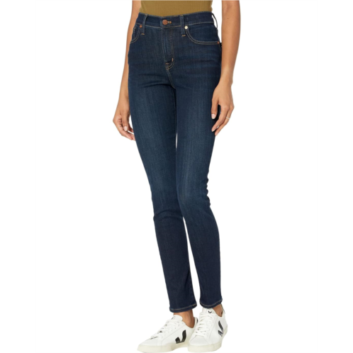 Madewell Tall 9 Mid-Rise Skinny Jeans in Larkspur Wash: Tencel Denim Edition