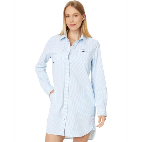 Womens Vineyard Vines Harbor Shirt Coverup