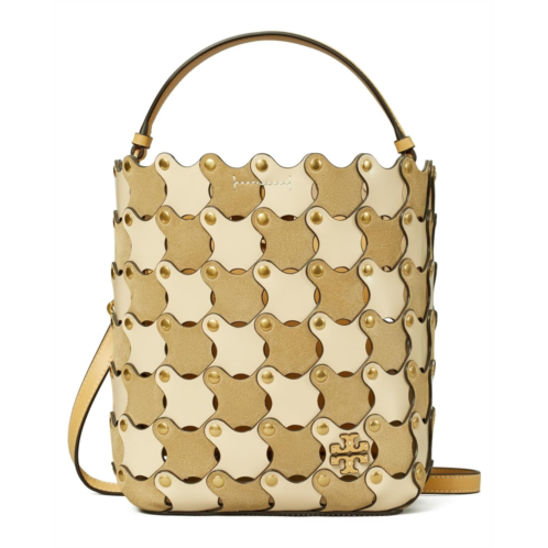 Tory Burch McGraw Die Cut Small Bucket Bag