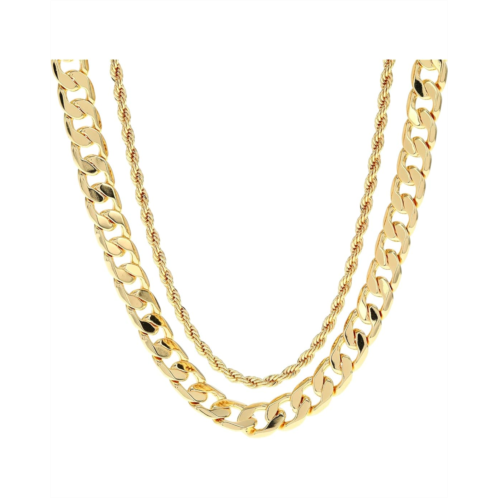 Front Row Curb Chain Necklace 40447