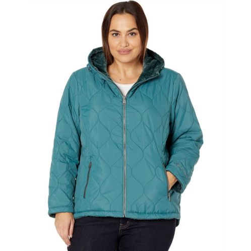 Free Country Plus Size Cloud Lite Reversible Jacket with Hood