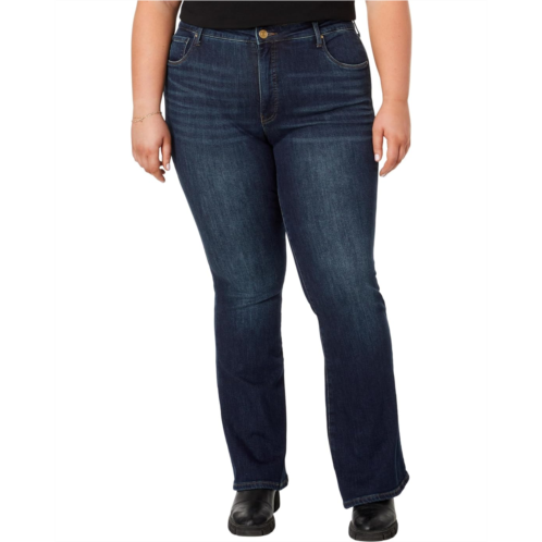 Womens KUT from the Kloth Plus Size Ana High-Rise Fab AB Flare