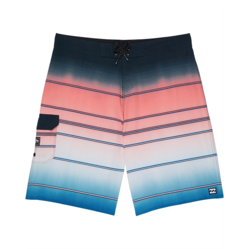 Billabong Kids All Day Stripe Pro Boardshorts (Big Kids)