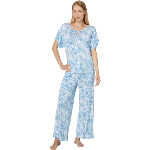 Womens Tommy Bahama Short Sleeve Ankle PJ Set