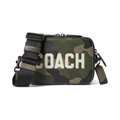 Charter Crossbody 19 With Camo Print And Coach Graphic