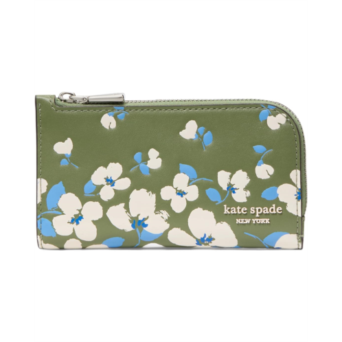 Kate Spade New York Devin Painterly Bouquet Small Bifold Wallet