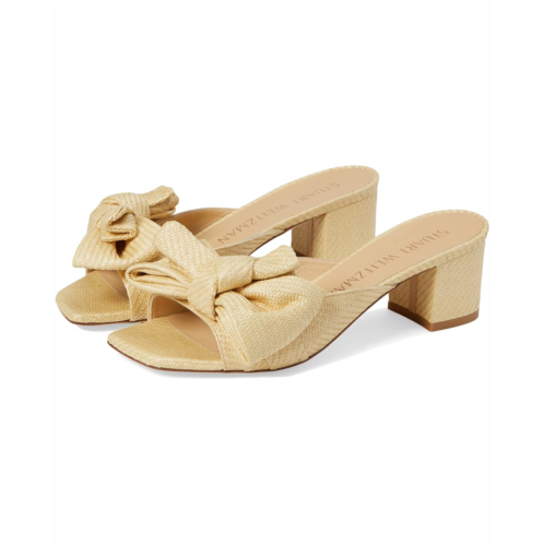 Womens Stuart Weitzman Loveknot 50 Block Slide