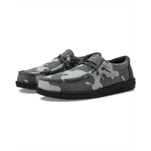 Mens Hey Dude Wally Washed Camo