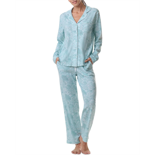 Womens Karen Neuburger Long Sleeve Girlfriend Pajama Set