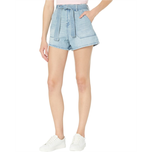 Blank NYC Denim High-Rise Shorts with Self Belt in Must Be The Place