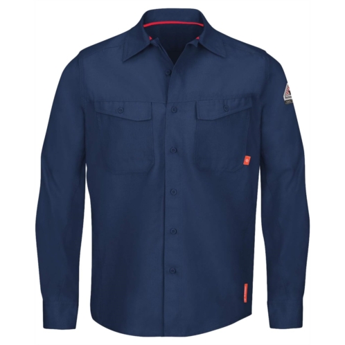 Mens Bulwark FR iQ Series Endurance Collection FR Work Shirt