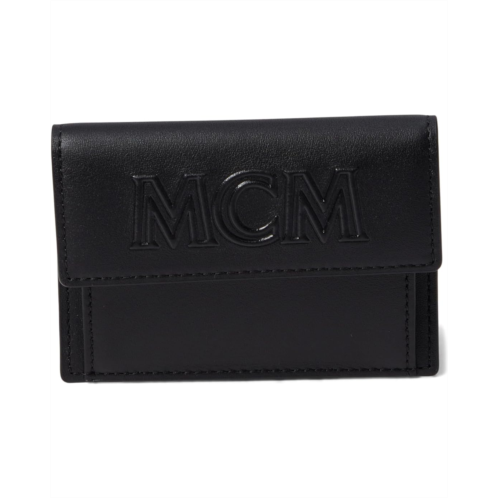 MCM Aren Leather Card Case Mini