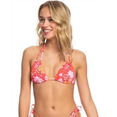 Roxy Meadow Flowers Tiki Tri Bikini Top