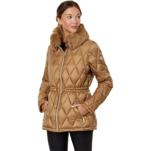 Womens MICHAEL Michael Kors Diamond Quilt Puffer M426048C68