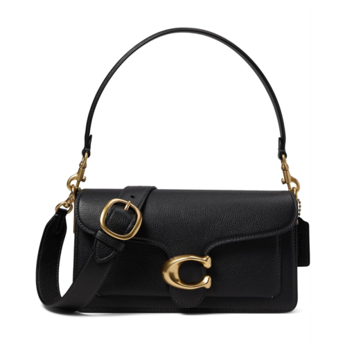 COACH Polished Pebble Leather Tabby Shoulder Bag 26