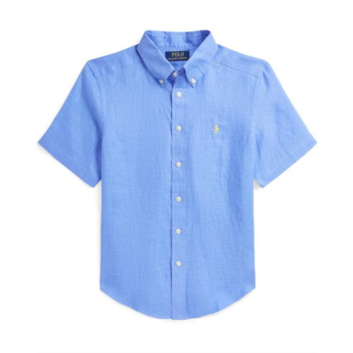 Polo Ralph Lauren Kids Linen Short Sleeve Shirt (Big Kid)