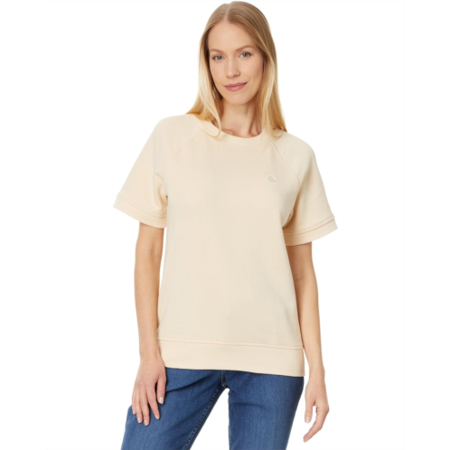 Womens Carhartt Relaxed Fit French Terry Short Sleeve Sweatshirt