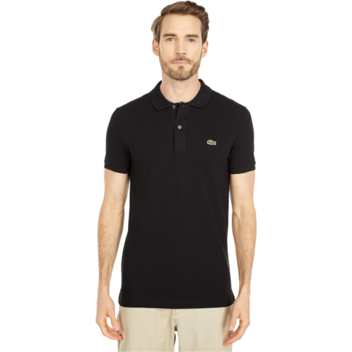 Mens Lacoste Short Sleeve Slim Fit Pique Polo