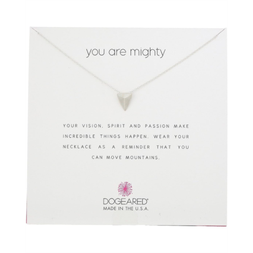 Dogeared You Are Mighty, Pyramid Necklace