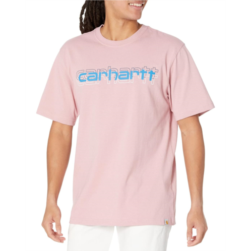 Mens Carhartt Loose Fit Heavyweight Short Sleeve Logo Graphic T-Shirt