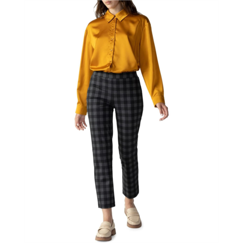 Sanctuary Satin Oversized Shirt