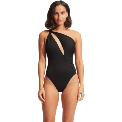 Womens Seafolly Seafolly Collective One Shoulder One-Piece