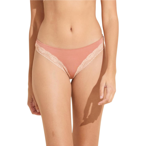 Womens Eberjey Flora Thong