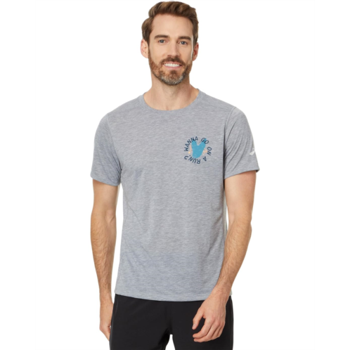 Mens Brooks Distance Short Sleeve 30