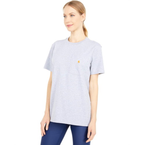 Womens Carhartt WK87 Workwear Pocket Short Sleeve T-Shirt
