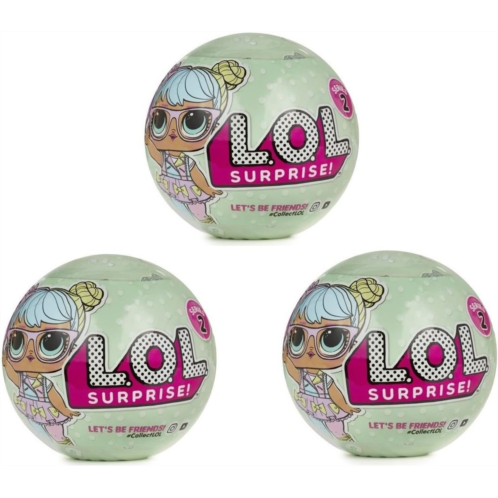 L.O.L. Surprise! 3 Balls LOL Surprise Lil Outrageous Littles Series 2 - Mystery Pack