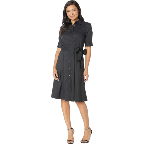 POLO RALPH LAUREN Womens Lauren Ralph Lauren Cotton-Blend Shirtdress