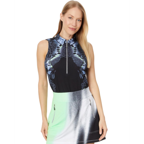 Womens Jamie Sadock Snake Sleeveless Top