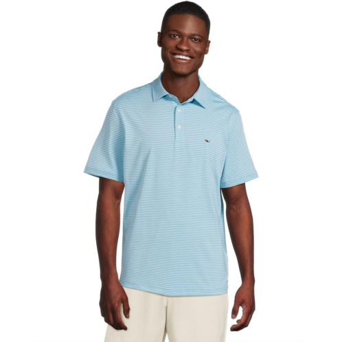 Mens Vineyard Vines Bradley Stripe Sankaty Polo