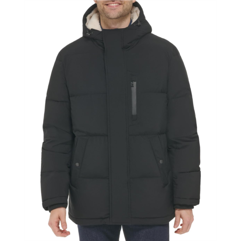 Mens Cole Haan Hooded Puffer