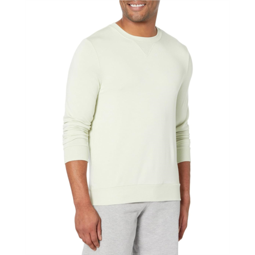 Mens Beyond Yoga Always Beyond Pullover Crew